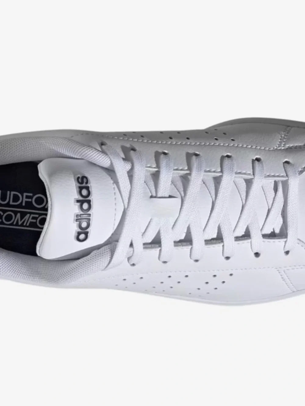 Adidas Advantage 2.0 White Men's Low-Top Casual Sneakers. 11.5